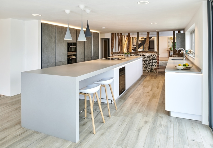 Example of interior photography - a designer kitchen.